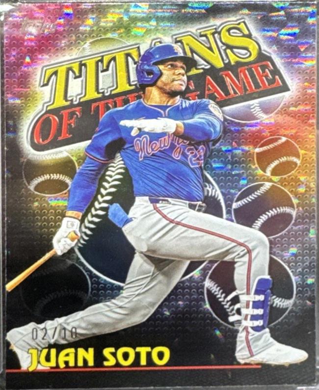 Juan Soto [Black Crackleboard Foil] #TOG-11