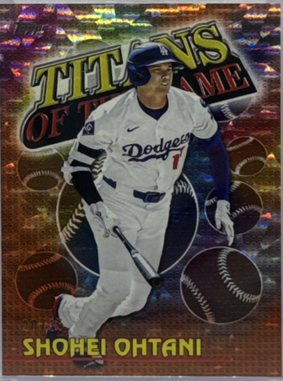 Shohei Ohtani [Orange Crackleboard Foil] #TOG-1