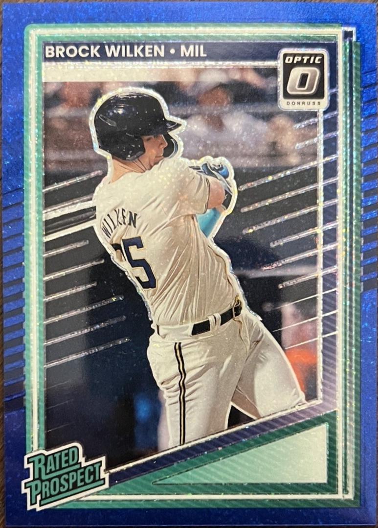 Brock Wilken [Blue Glitter Optic] #115