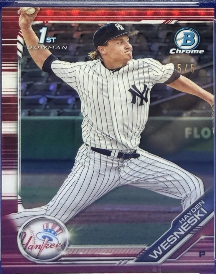Hayden Wesneski [Red Refractor] #BDC-177
