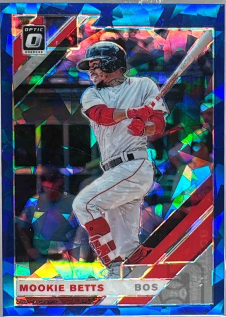 Mookie Betts [Cracked Ice Blue] #101