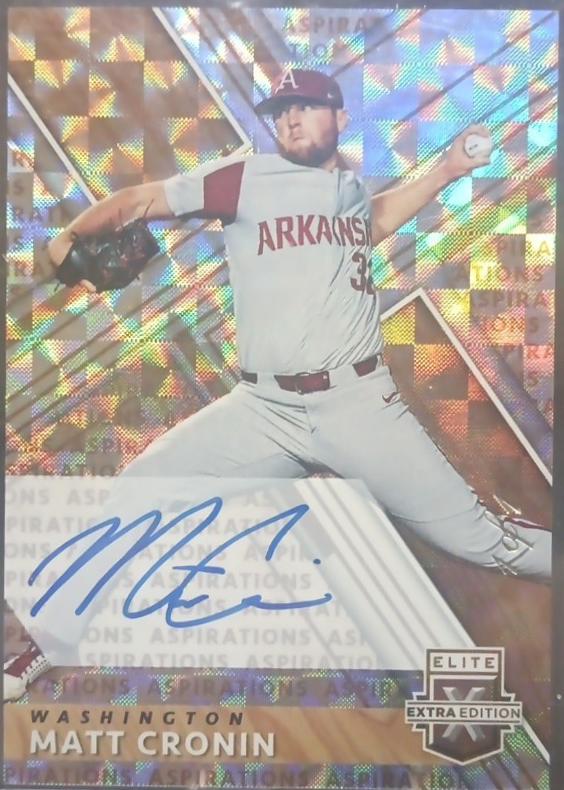 Matt Cronin [Autograph Aspirations Gold] #87