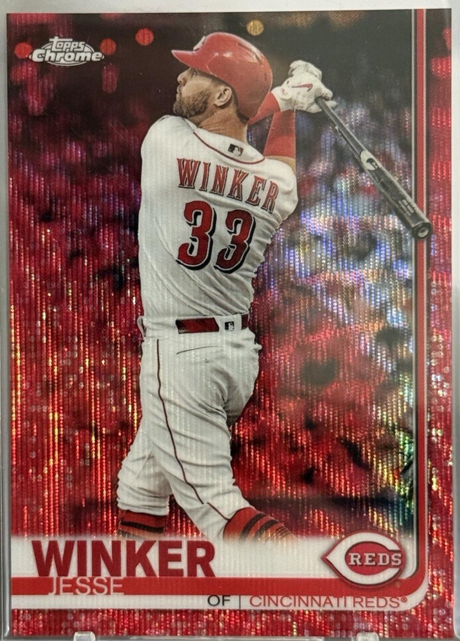 Jesse Winker [Red Wave Refractor] #61