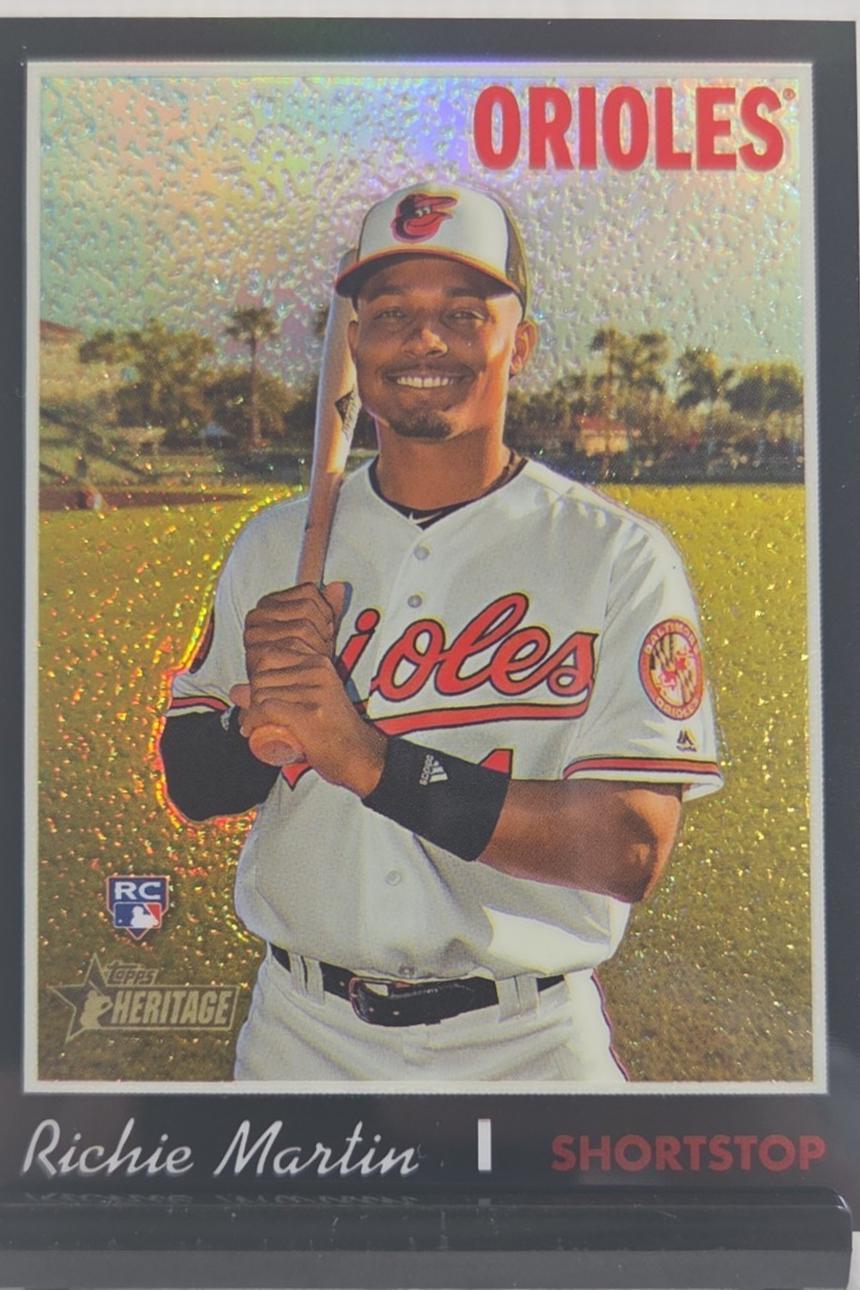 Richie Martin [Chrome Black Refractor] #THC-532