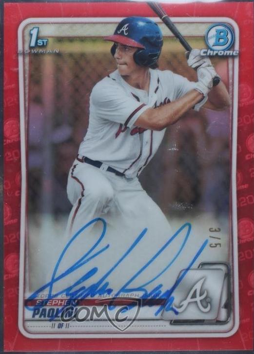 Stephen Paolini [Red Refractor] #CPA-SP