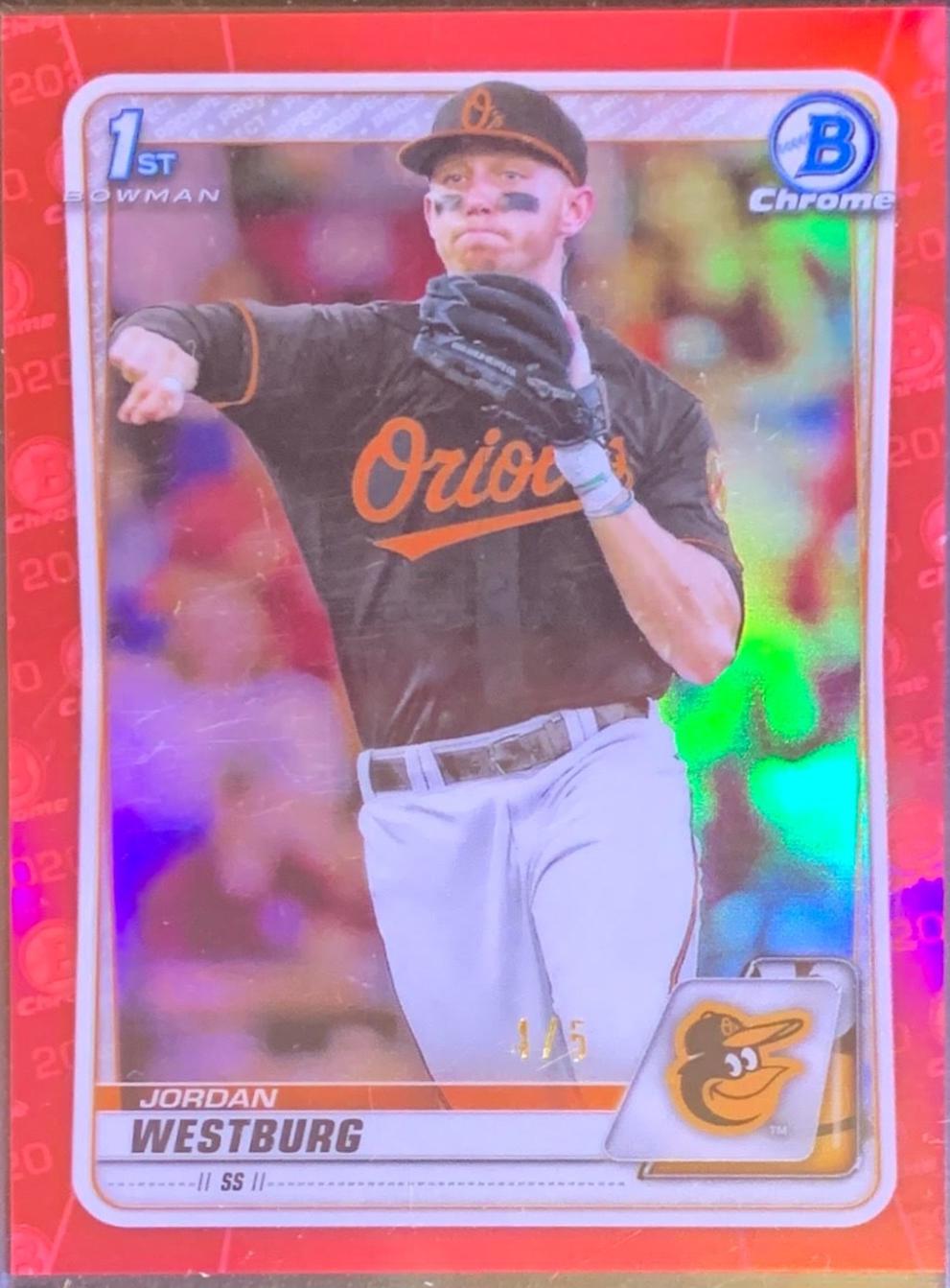 Jordan Westburg [Chrome Red Refractor] #BD-111