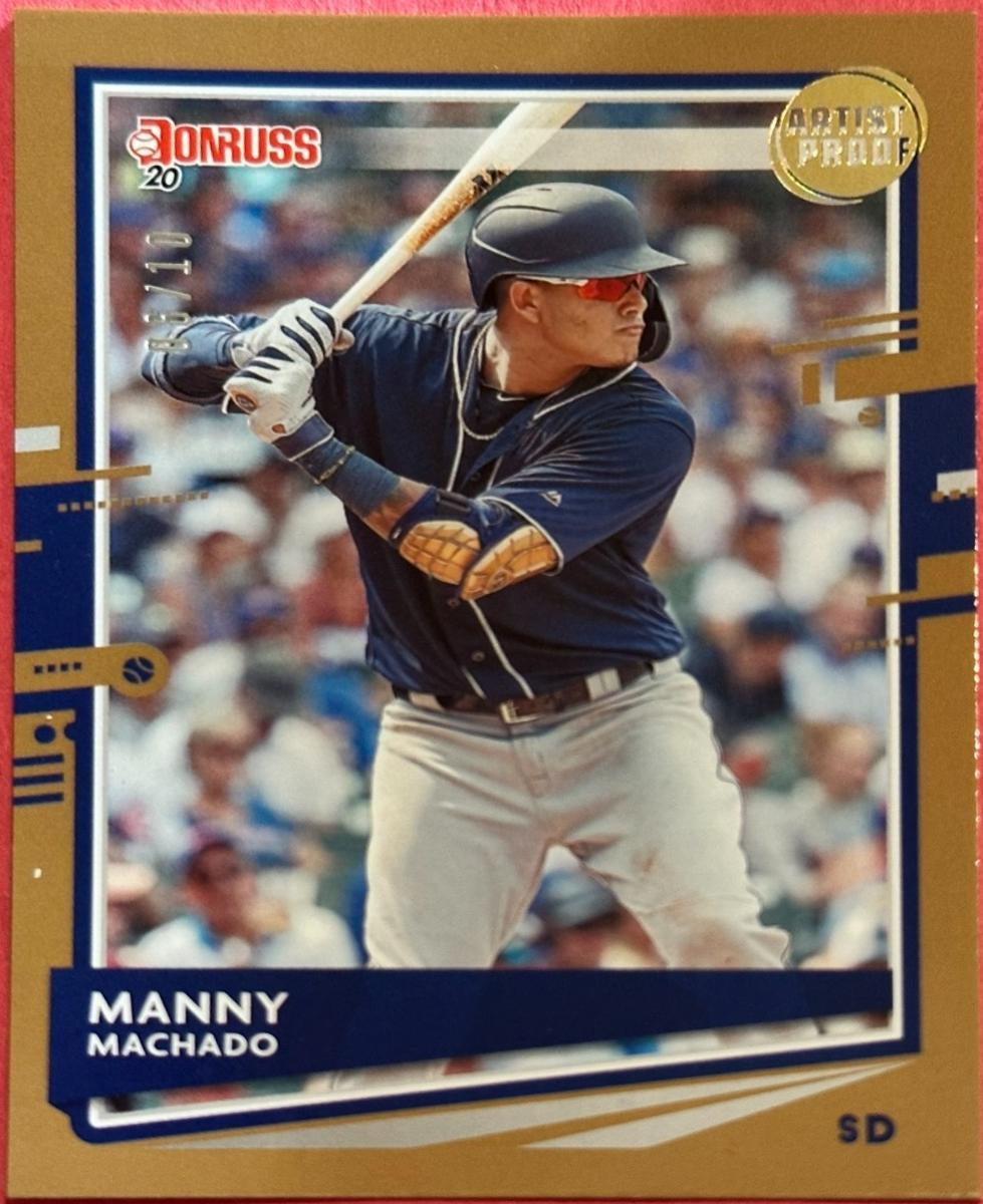 Manny Machado [Press Proof] #185