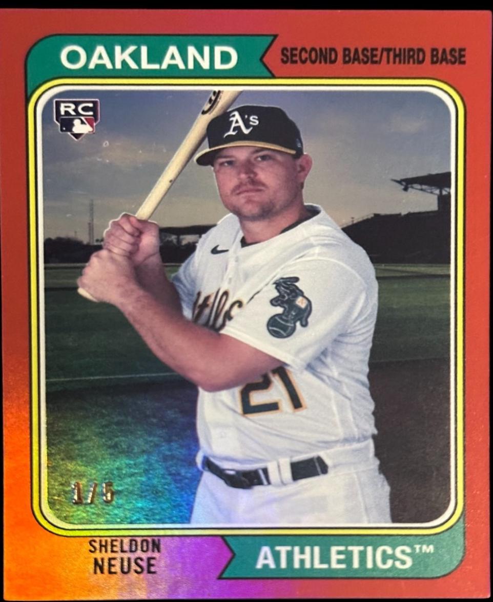 Sheldon Neuse [Red Holo Foil] #187