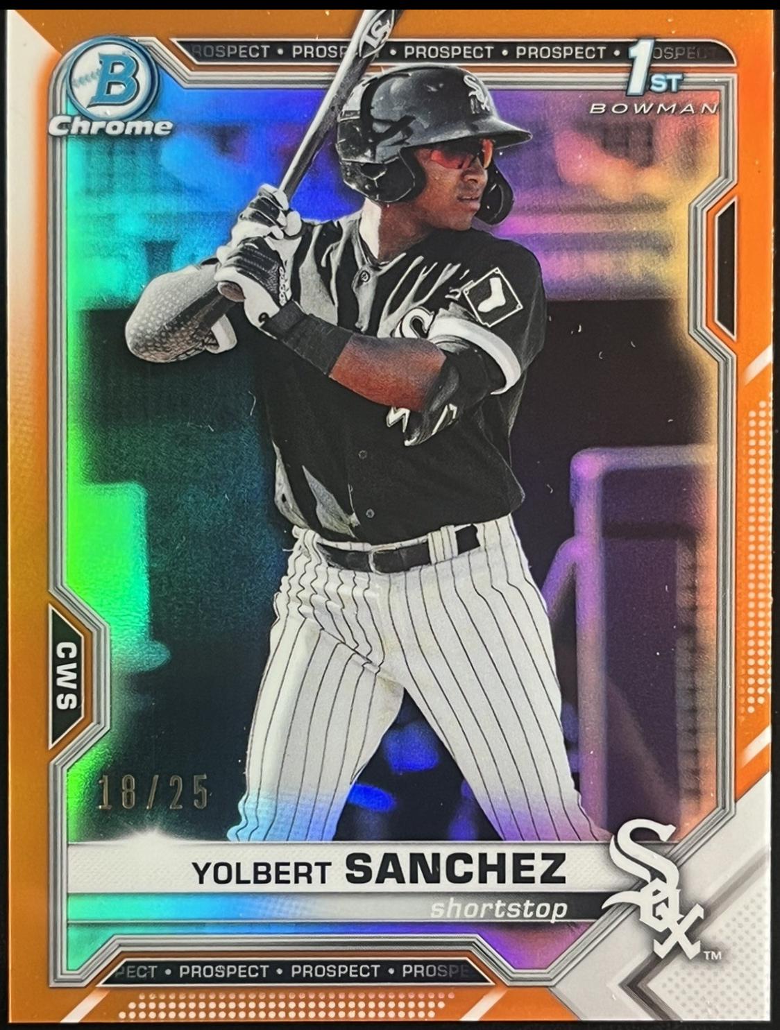 Yolbert Sanchez [Orange Refractor] #BCP-40