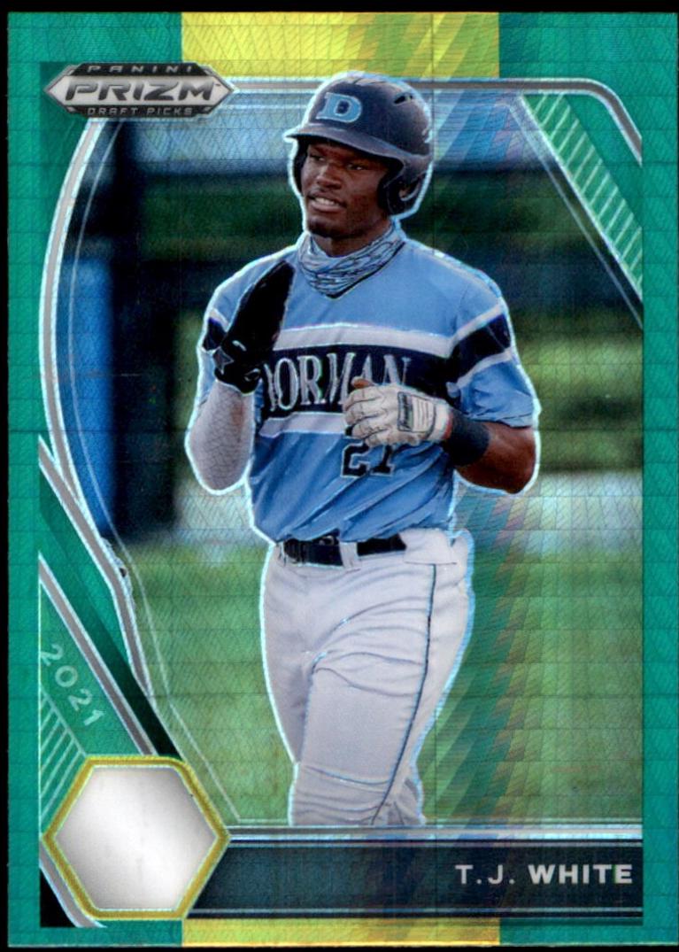 T. J. White [White Sparkle Prizm] #PDP143