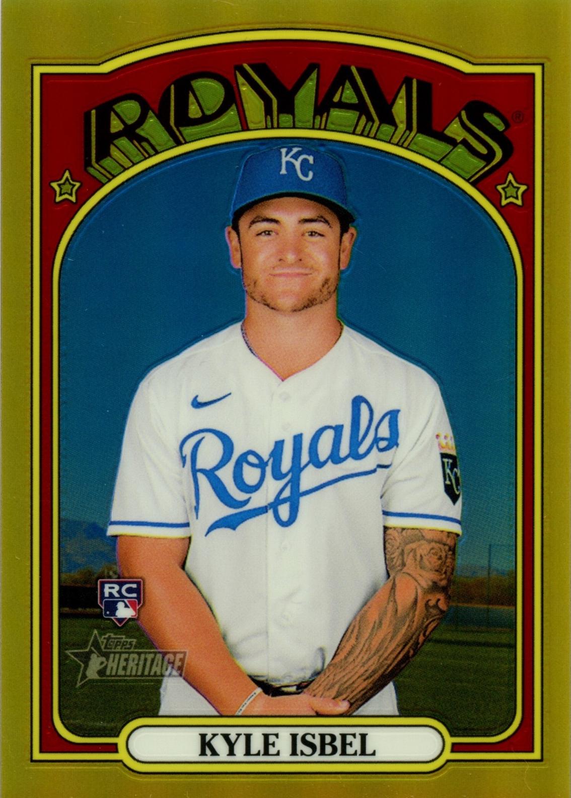 Kyle Isbel [Chrome Gold Refractor] #594