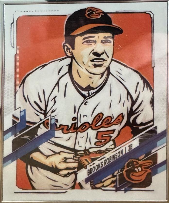 Brooks Robinson [Artist Proof Silver Frame] #333
