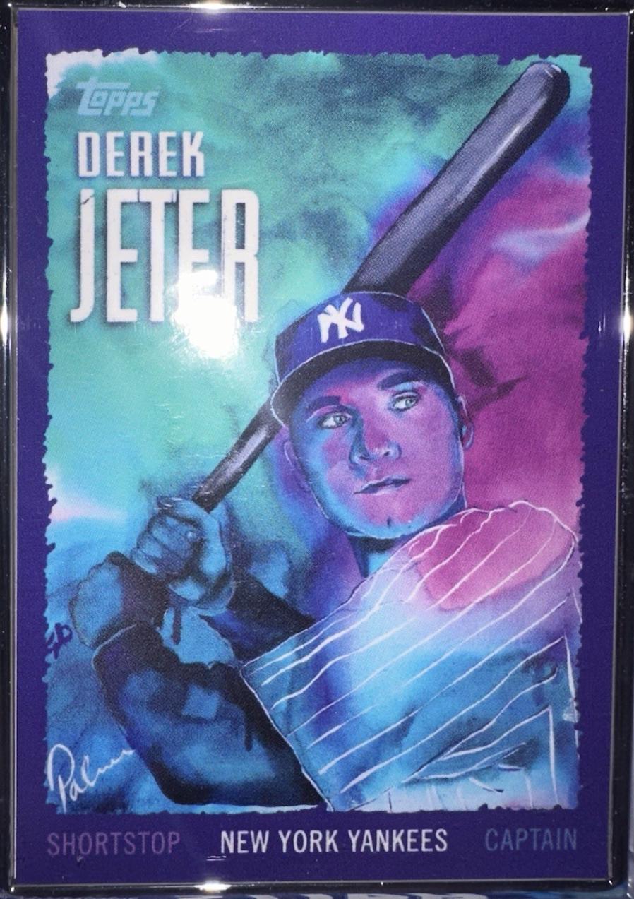 Derek Jeter [Artist Proof Silver Frame] #495