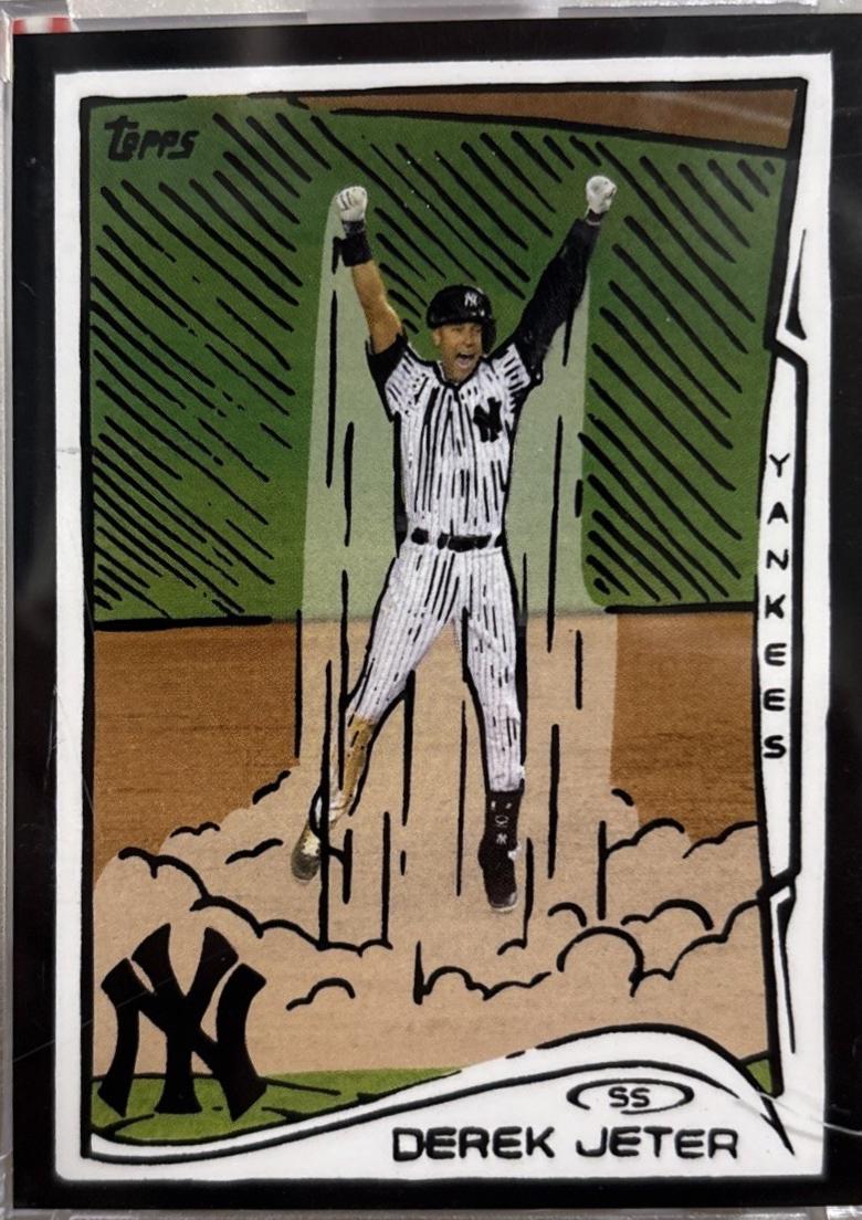 Derek Jeter [Gold Frame] #608