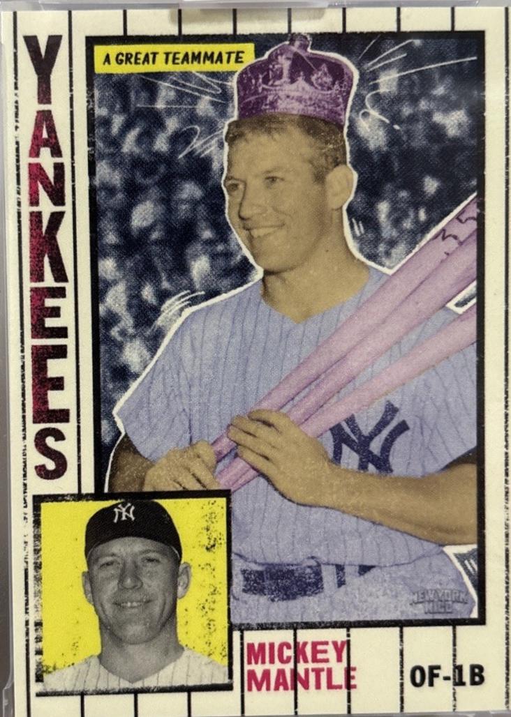 Mickey Mantle [Gold Frame] #284
