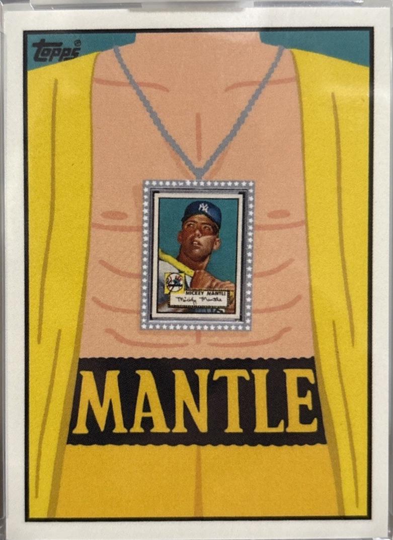 Mickey Mantle [Gold Frame] #321
