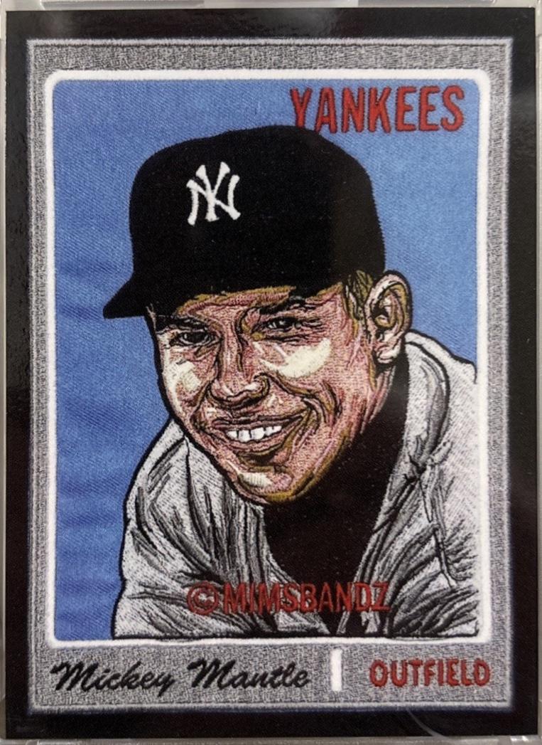 Mickey Mantle [Gold Frame] #343