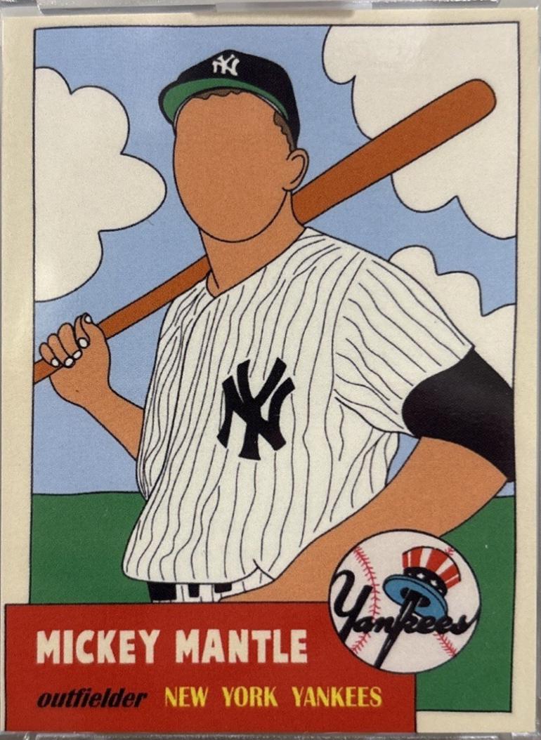 Mickey Mantle [Gold Frame] #500