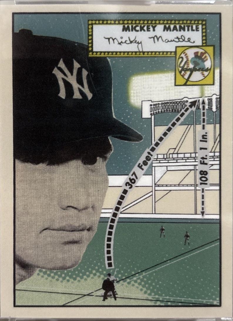 Mickey Mantle [Gold Frame] #705