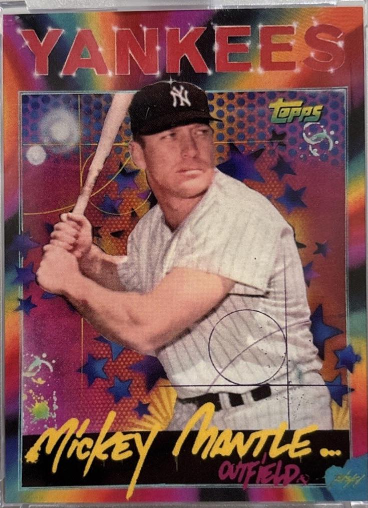 Mickey Mantle [Gold Frame] #718