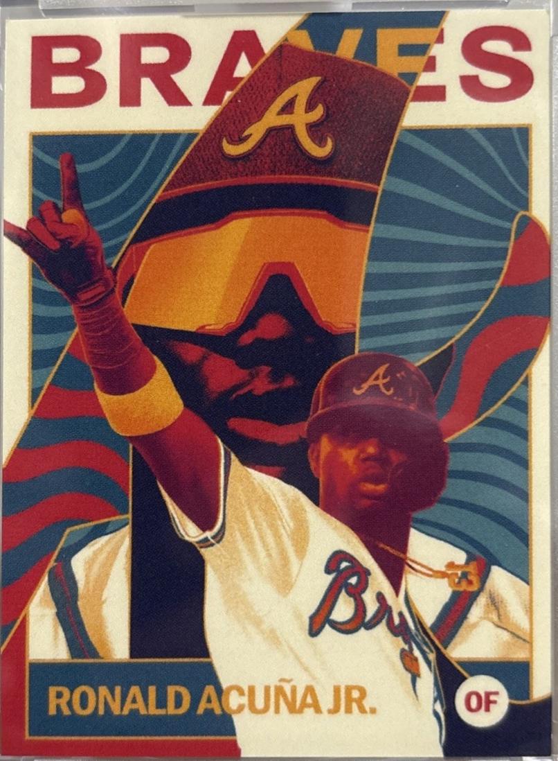 Ronald Acuna Jr. [Gold Frame] #553