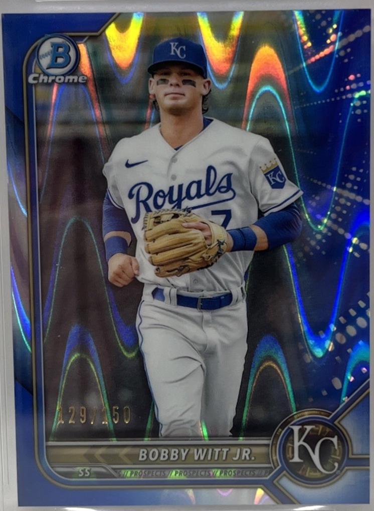 Bobby Witt Jr. [Blue RayWave Refractor] #BCP-146