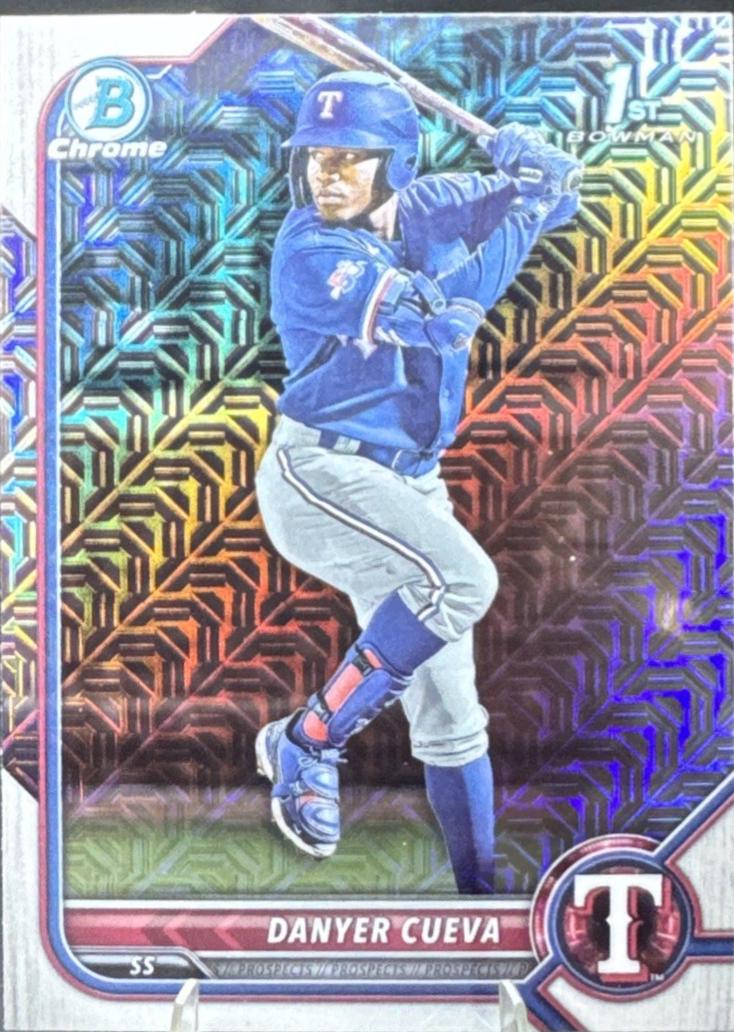 Danyer Cueva [Fuchsia Pink Mojo Refractor] #BCP-173