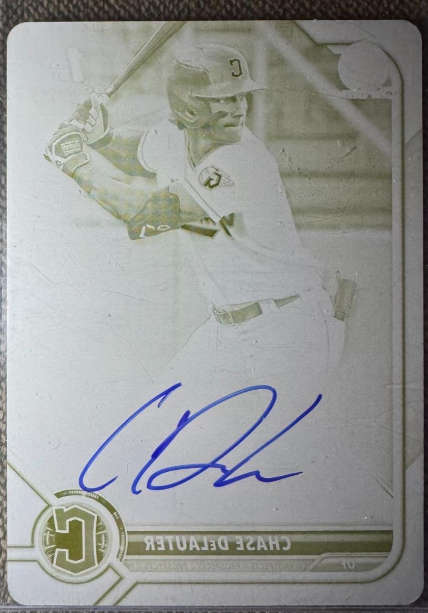 Chase DeLauter [Printing Plate] #CDA-CD