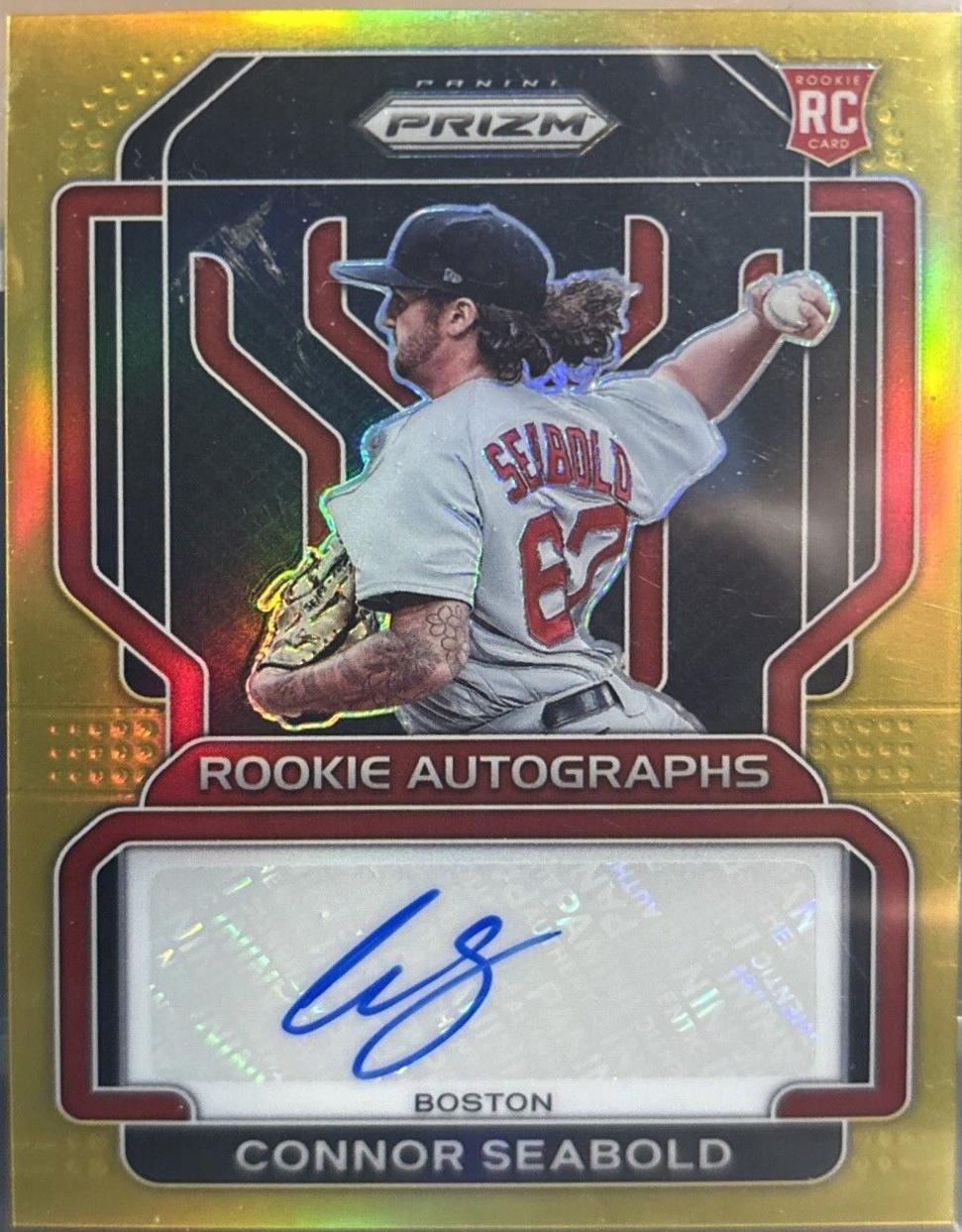 Connor Seabold [Gold Prizm] #RA-CO