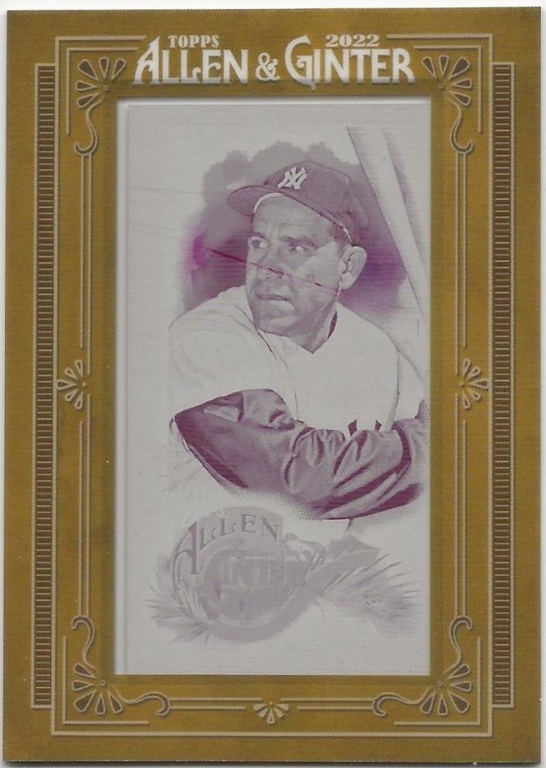 Yogi Berra [Printing Plate] #114