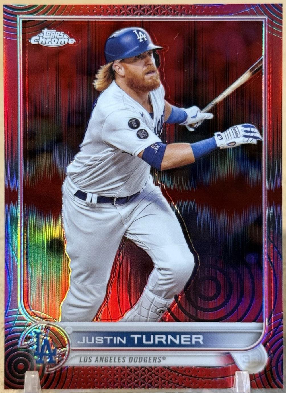 Justin Turner [Sonic Red Black Pulse] #194