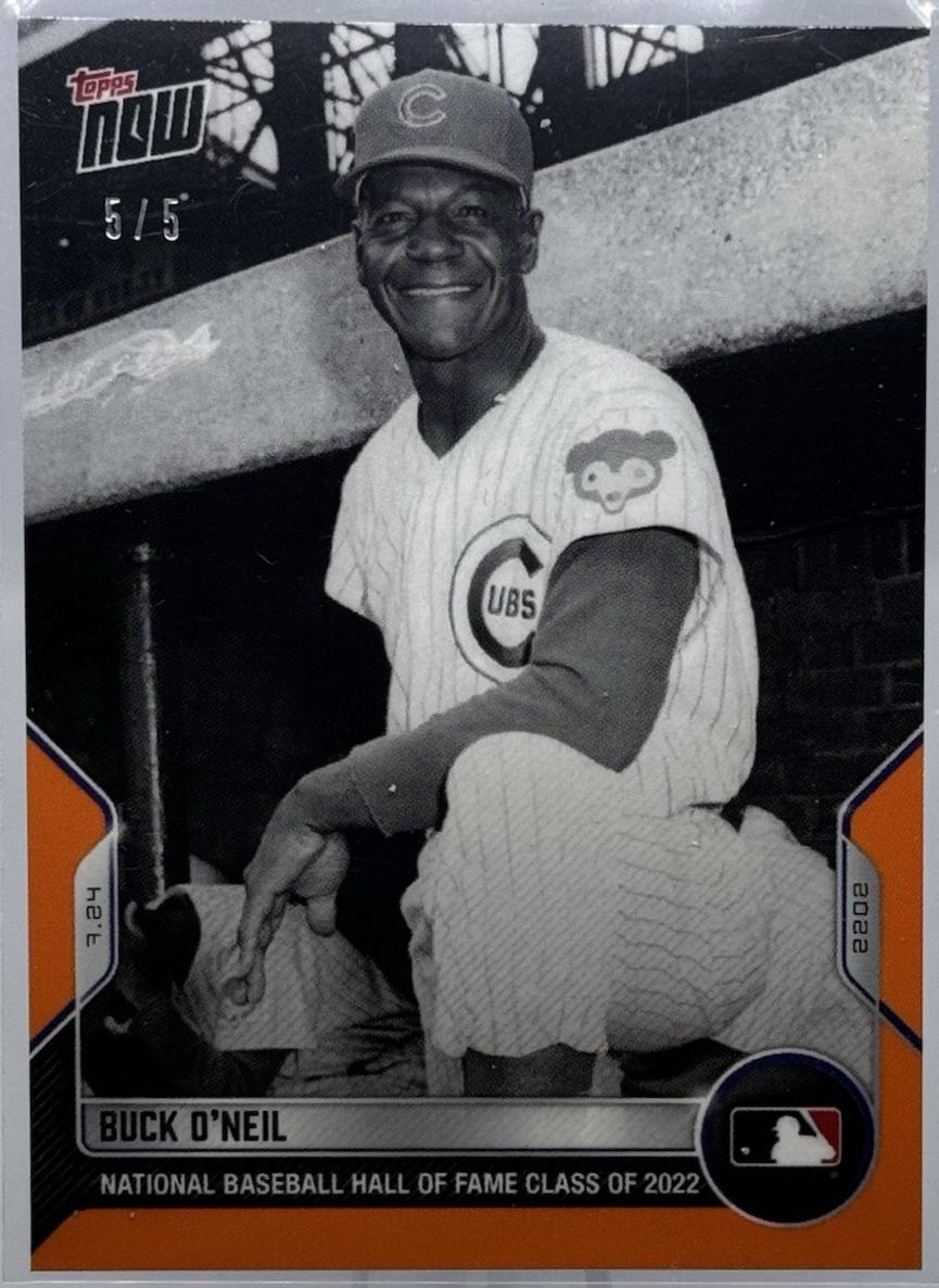 Buck O'Neil [Orange] #591