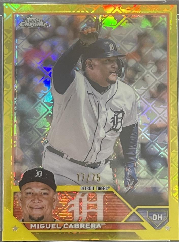 Miguel Cabrera [Yellow Logofractor] #164