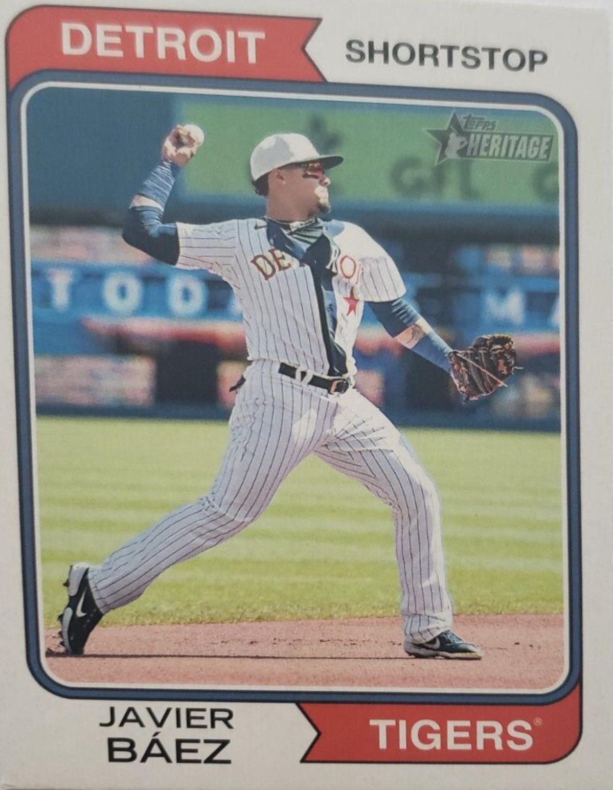 Javier Baez [Throwback Uniform Variation] #72