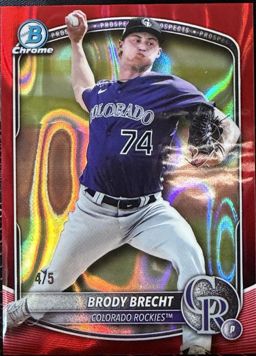 Brody Brecht [Red Lava Refractor] #BDC-143