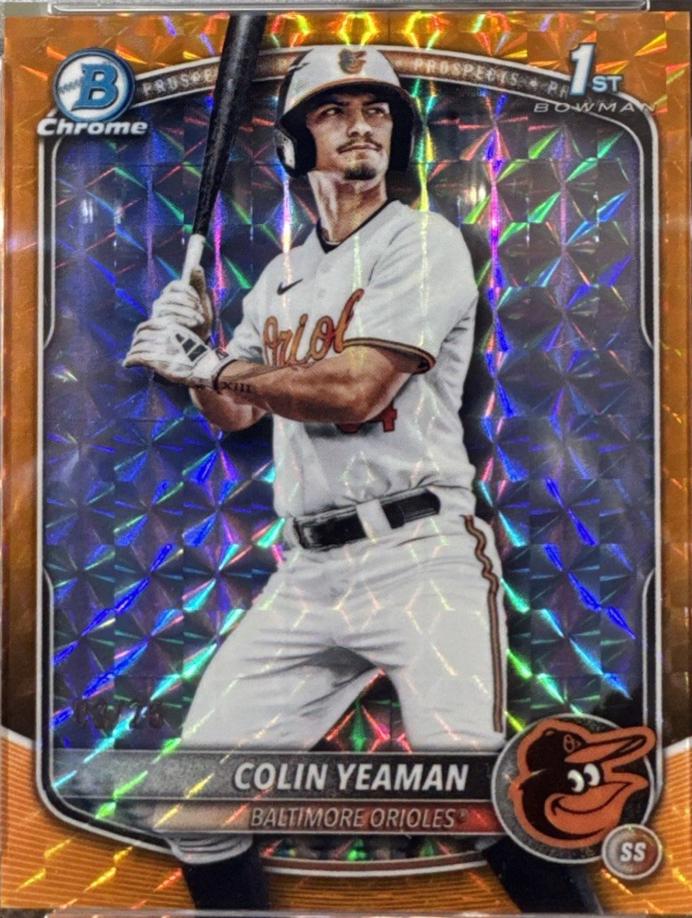 Colin Yeaman [Orange Geometric] #BDC-47
