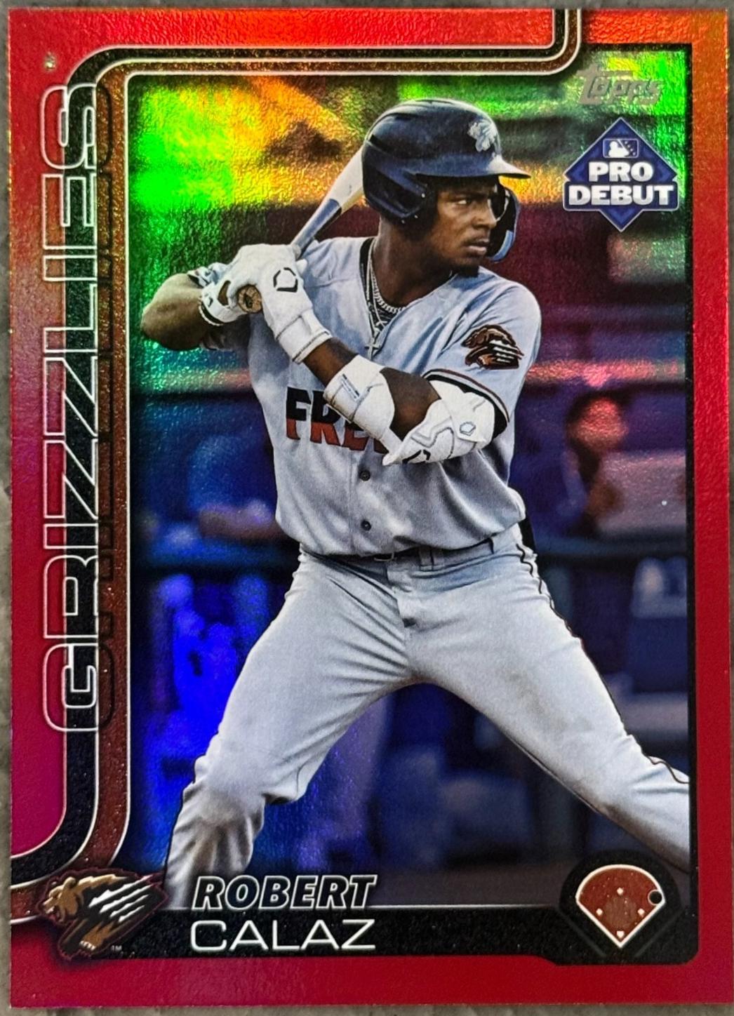 Robert Calaz [Red Foil] #PD-77