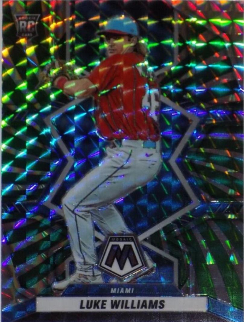 Luke Williams [Green Swirl Mosaic] #257
