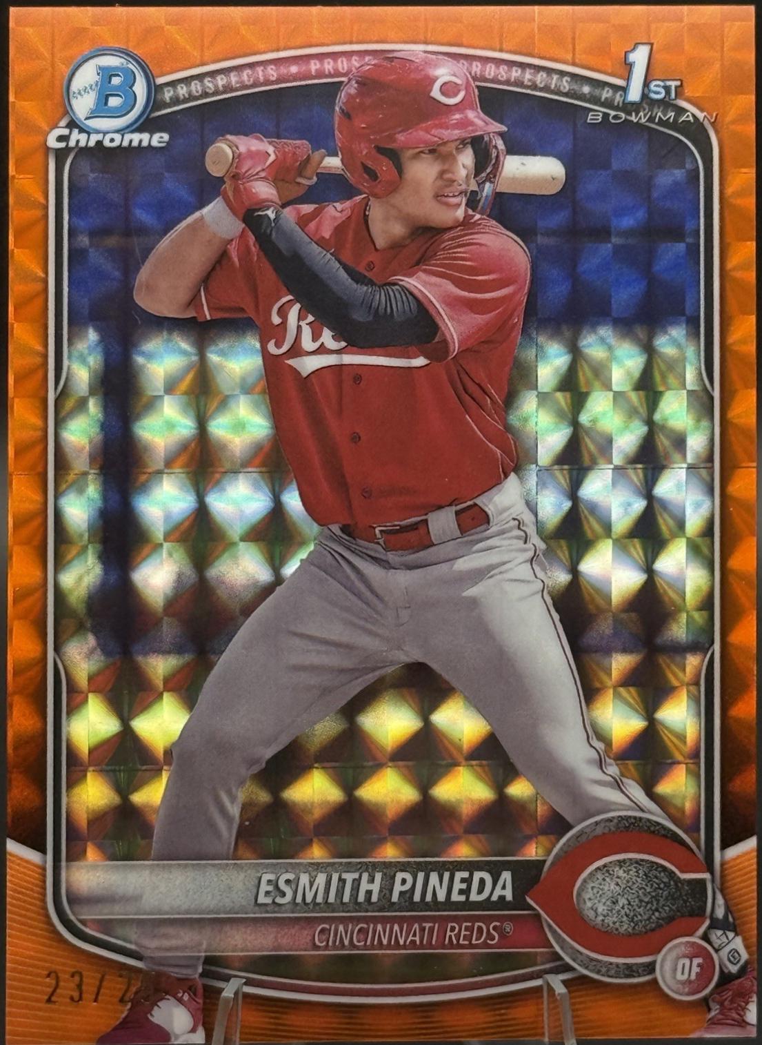 Esmith Pineda [Orange Geometric] #BCP-37
