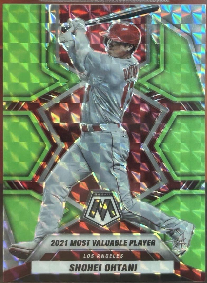 Shohei Ohtani [Green Fluorescent Mosaic] #281