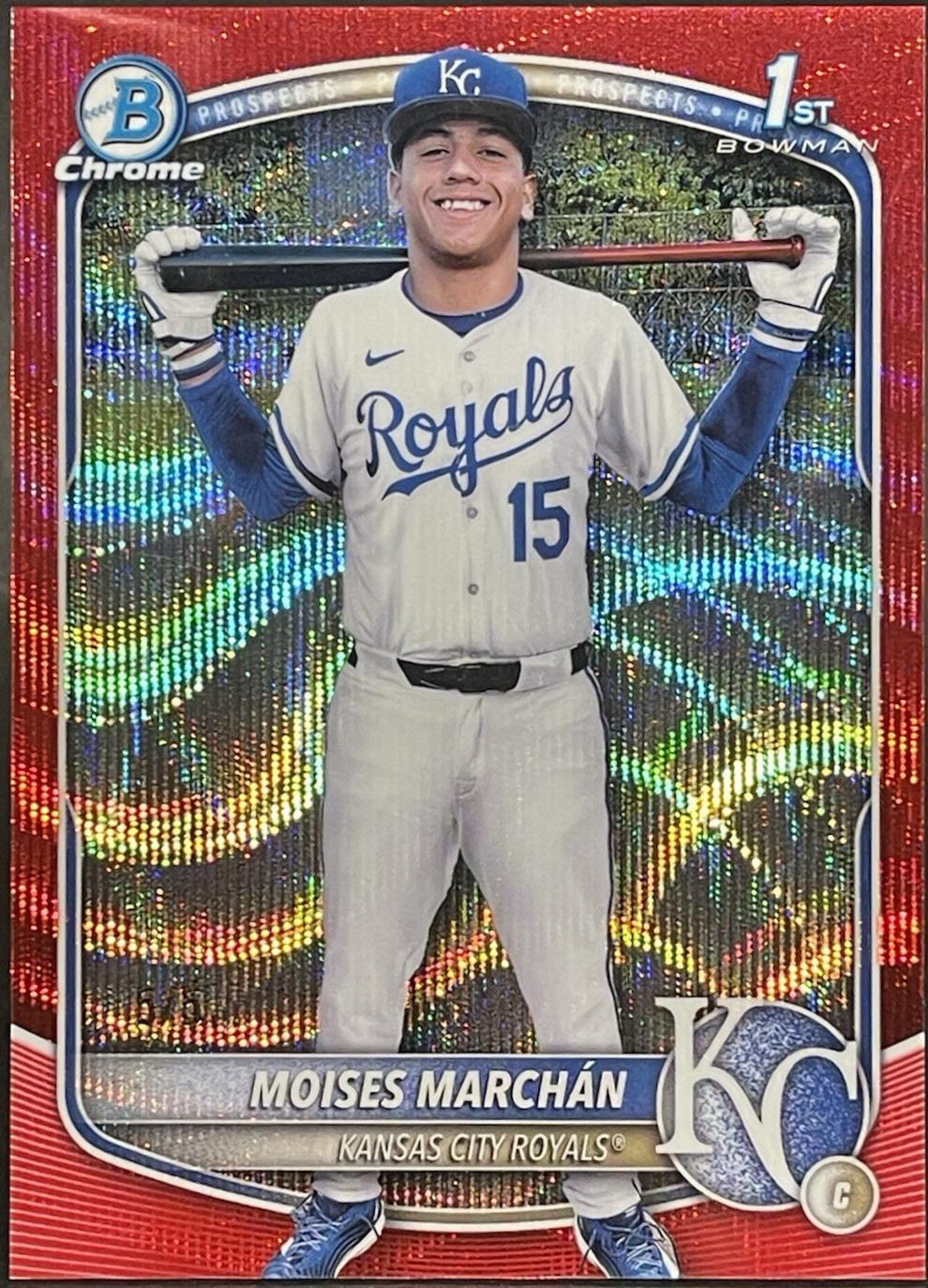 Moises Marchan [Red Wave] #BCP-242