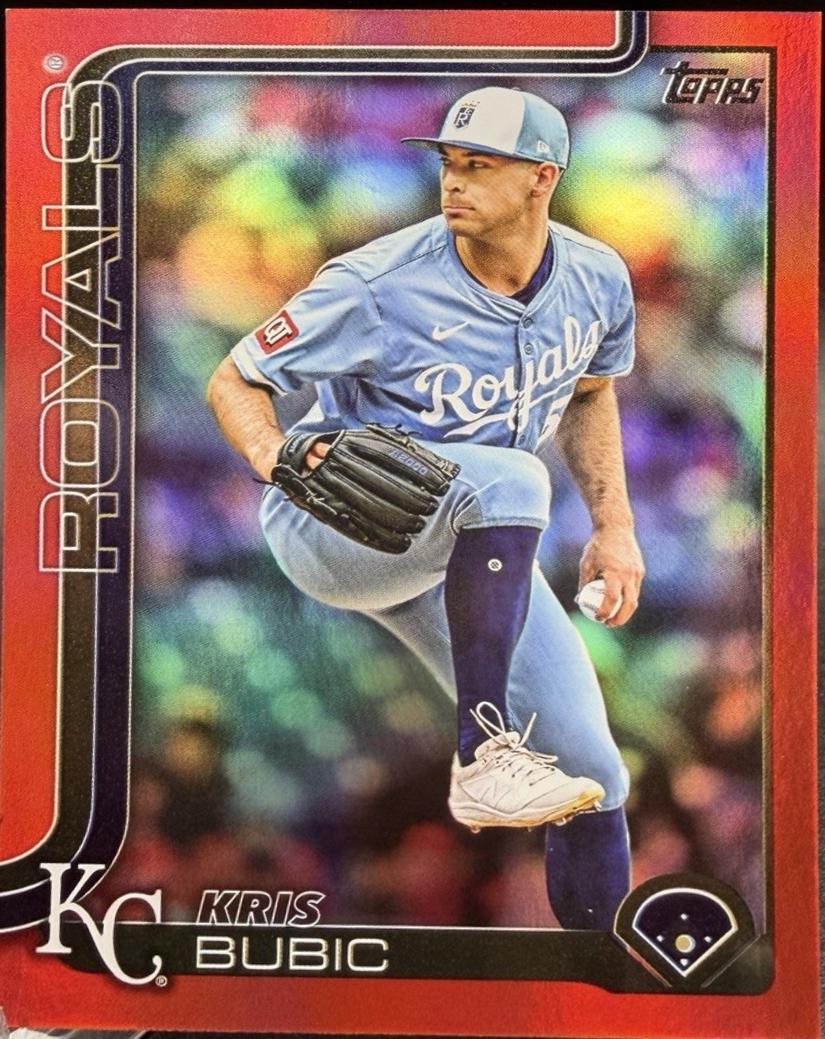 Kris Bubic [Red Rainbow Foil] #US83