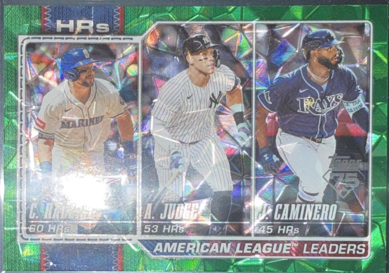American League Leaders HRs [Green Diamante] #38