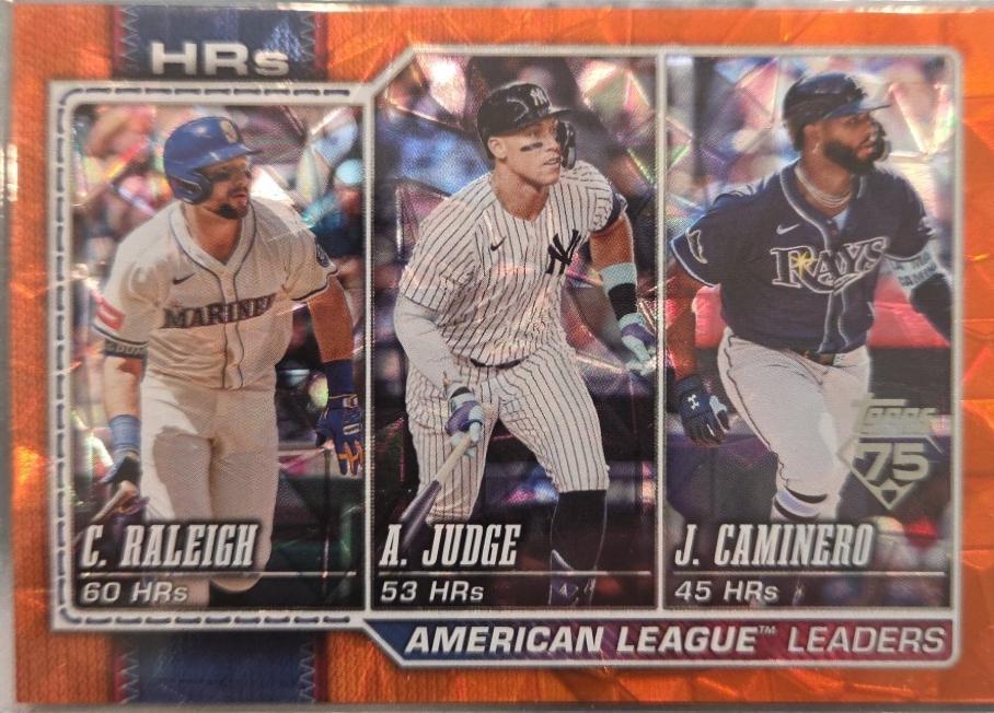 American League Leaders HRs [Orange Diamante] #38