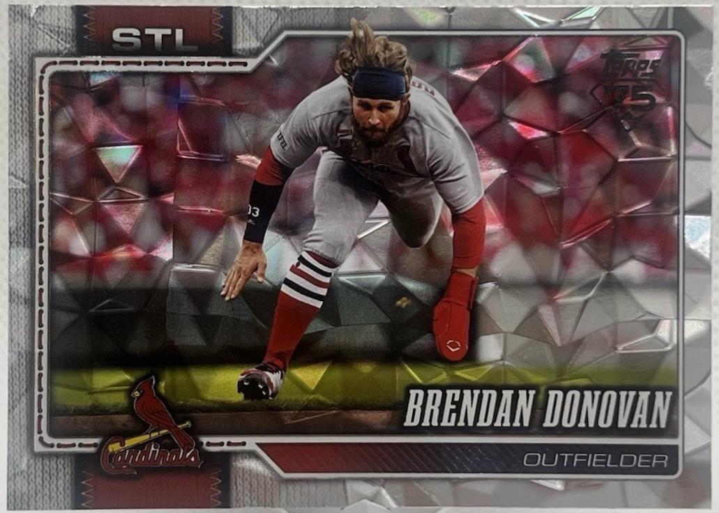 Brendan Donovan [Silver Crackleboard Foil Board] #26