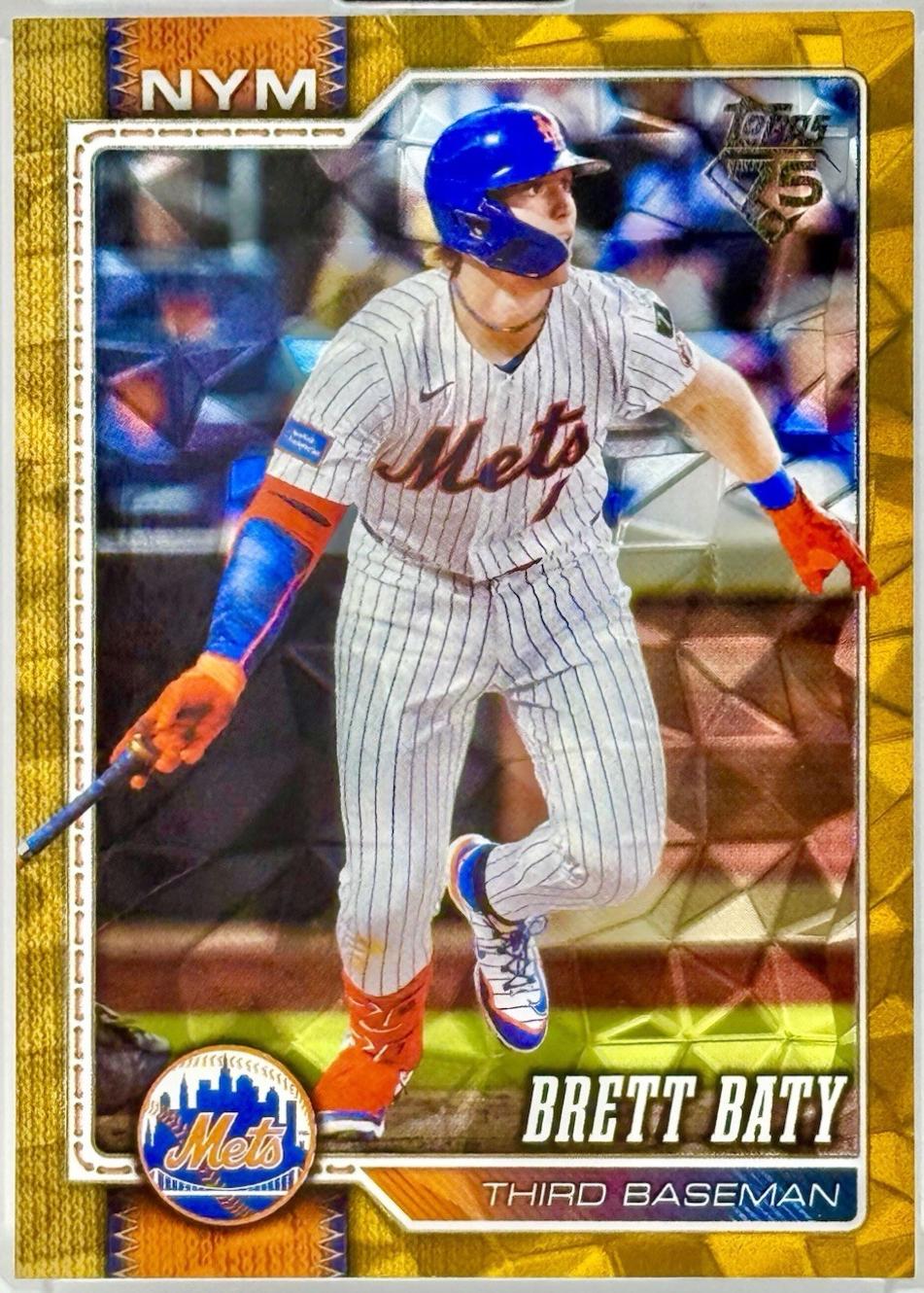 Brett Baty [Gold Diamante] #347