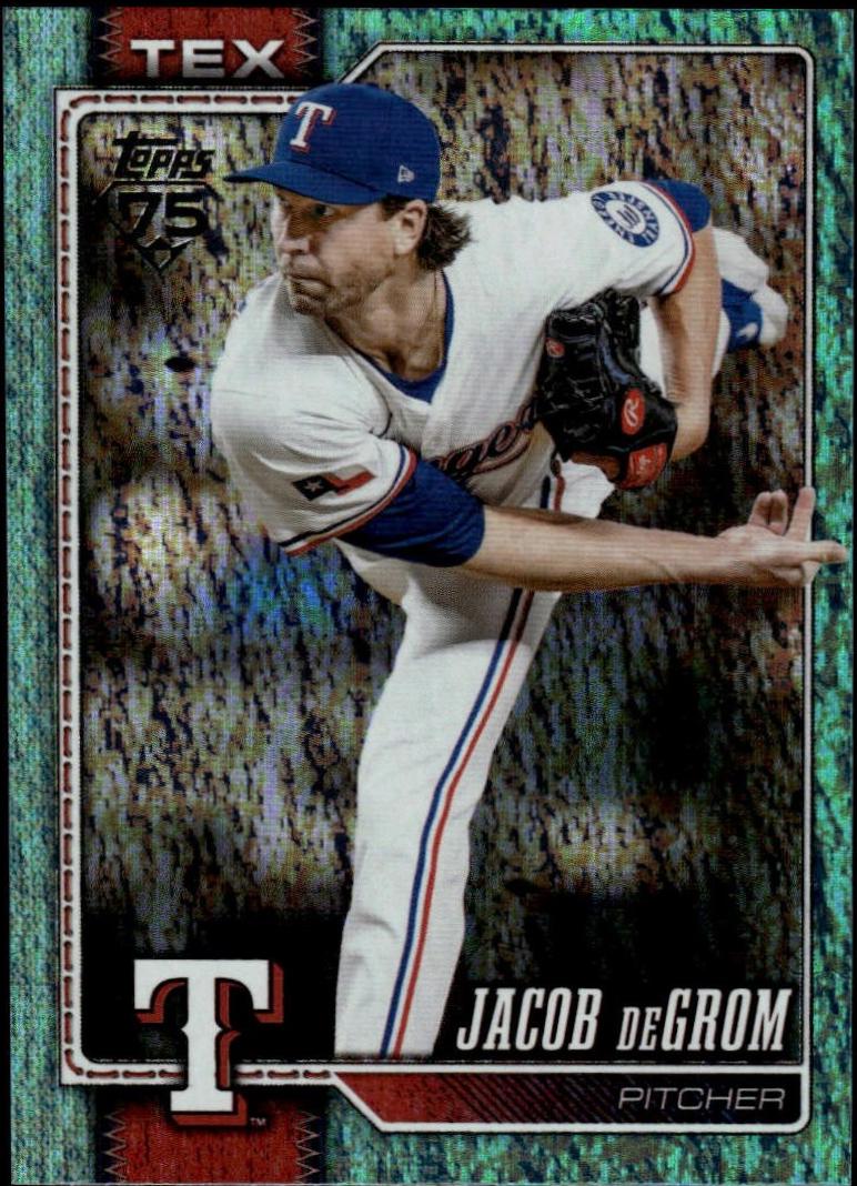 Jacob deGrom [Aqua Holo] #99