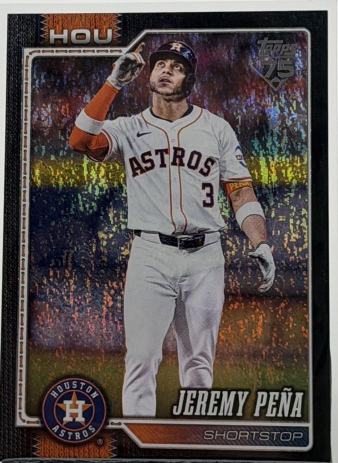 Jeremy Pena [Black Diamante] #307