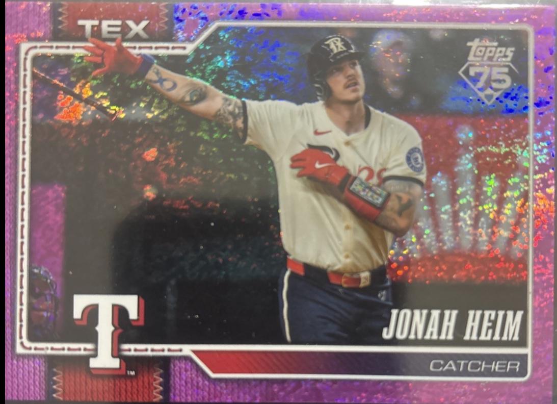 Jonah Heim [Pink Holo] #78