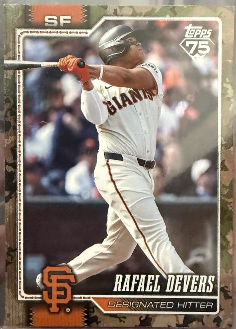 Rafael Devers [Memorial Day Camo] #219